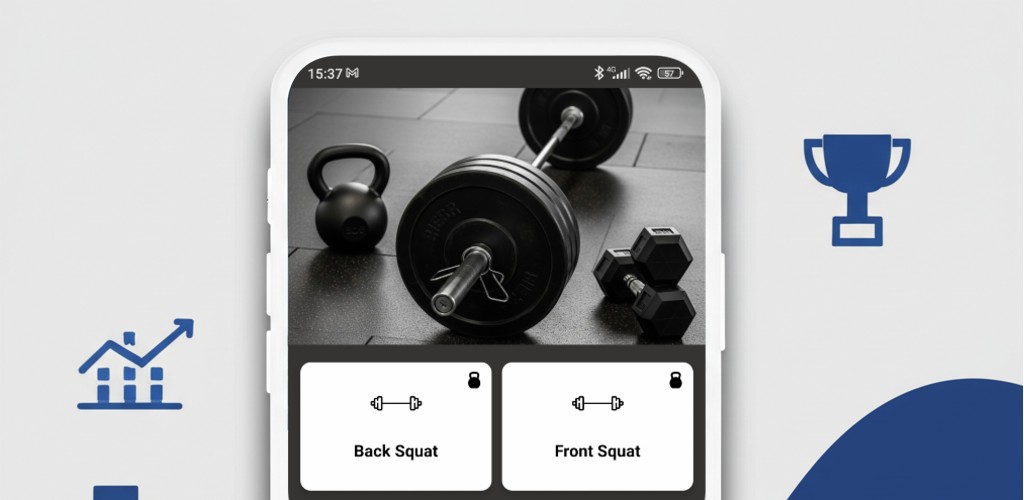 App WOD PR em ação